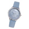 Girl Only GO Damenuhr Analog Quarzuhr mit Lederarmband hellblau UGO699321