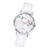 Girl Only GO Damenuhr Analog Quarzuhr mit Lederarmband wei UGO699346