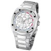 Jaguar Herren-Armbanduhr Executive Saphirglas Quarz Edelstahl silber UJ805/1