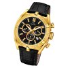 Jaguar Herren-Armbanduhr Leder schwarz J858/3 Saphir Executive UJ858/3