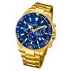 Jaguar Herren-Armbanduhr Edelstahl gold J864/2 Saphir Executive UJ864/2