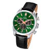 Jaguar Herren Armbanduhr ACM J866/3 Chronograph Leder schwarz UJ866/3