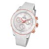 Jaguar Damen Armbanduhr Cosmopolitan J890/1 Chronograph Leder wei UJ890/1