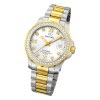 Jaguar Damen Armbanduhr Cosmopolitan J893/1 Analog Edelstahl silber gold UJ893/1