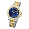 Jaguar Damen Armbanduhr Cosmopolitan J893/2 Analog Edelstahl silber gold UJ893/2