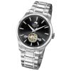 Jaguar Herrenuhr Edelstahl silber Jaguar Balancier Armbanduhr UJ965/5