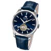Jaguar Herrenuhr Leder blau Jaguar Balancier Armbanduhr UJ966/3