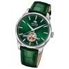 Jaguar Herrenuhr Leder grn Jaguar Balancier Armbanduhr UJ966/4