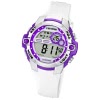 CALYPSO Damen Herren-Armbanduhr Sport Funktinsuhr Quarz-Uhr PU wei UK5617/3