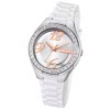 Calypso Damen-Armbanduhr Trendy analog Quarz PU wei UK5679/1