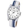 Calypso Kinder-Armbanduhr Junior Collection analog Quarz Leder wei UK5707/1