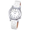 Calypso Kinder-Uhr Sterne Junior Collection analog Quarz Leder wei UK5708/1