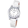 Calypso Kinder-Uhr Herzen Junior Collection analog Quarz Leder wei UK5709/1