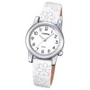 Calypso Kinder-Uhr Blume Junior Collection analog Quarz Leder wei UK5710/1