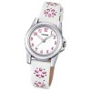 Calypso Kinder-Uhr Blmchen Junior Collection analog Quarz Leder rosa UK5712/2