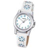 Calypso Kinder-Uhr Blmchen Junior Collection analog Quarz Leder blau UK5712/4