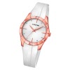 Calypso Damen Armbanduhr Trendy K5716/3 Quarz-Uhr PU wei UK5716/3