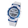 Calypso Jugend Armbanduhr Sport K5808/1 Digital Kunststoff wei blau UK5808/1