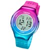 Calypso Damenuhr Kautschuk pink trkisblau Calypso Digital Armbanduhr UK5841/1