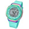 Calypso Damenuhr Kautschuk mintgrn Calypso Digital Armbanduhr UK5842/1
