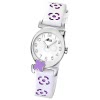 LOTUS Jugenduhr Comuniones Analog Quarz Uhr Leder wei/rosa UL15949/3