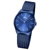 LOTUS Damen-Armbanduhr Stahlband klassisch Analog Quarz Edelstahl blau UL18290/2
