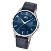 Lotus Herren-Armbanduhr Leder blau 18518/3 Quarz klassisch UL18518/3