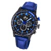 LOTUS Herren Armbanduhr Lotus R 18588/2 Quarz Leder blau UL18588/2