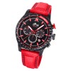 LOTUS Herren Armbanduhr Lotus R 18588/3 Quarz Leder rot UL18588/3