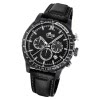 LOTUS Herren Armbanduhr Lotus R 18588/4 Quarz Leder schwarz UL18588/4