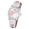 LOTUS Jugend Armbanduhr Junior 18657/B Quarz Leder wei UL18657/B