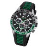 LOTUS Herren Armbanduhr Lotus R 18697/3 Quarz PU schwarz grn UL18697/3