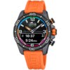 Lotus Herrenuhr Kunststoff orange Lotus Multifunktion Armbanduhr UL20000/7