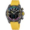 Lotus Herrenuhr Kunststoff gelb Lotus Multifunktion Armbanduhr UL20000/8