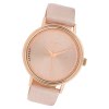 Oozoo Damen Armbanduhr Timepieces C10151 Quarzwerk Leder rosa UOC10151