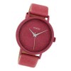 Oozoo Damen Armbanduhr Timepieces C10396 Quarz Leder altrosa UOC10396