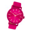 Oozoo Damen Armbanduhr Timepieces C10448 Quarz Leder fuchsia UOC10448
