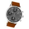 Oozoo Herren Armbanduhr Timepieces C10530 Analog Leder braun UOC10530
