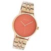 Oozoo Unisex Armbanduhr Timepieces Analog Metall rosegold UOC10559
