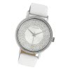 Oozoo Damen Armbanduhr Timepieces C10575 Analog Leder wei UOC10575