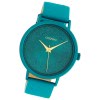 Oozoo Damen Armbanduhr Timepieces C10581 Analog Leder trkis UOC10581
