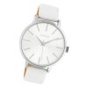 Oozoo Damen Armbanduhr Timepieces C10610 Analog Leder wei UOC10610