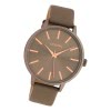 Oozoo Damen Armbanduhr Timepieces C10612 Analog Leder braun taupe UOC10612