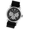 Oozoo Unisex Armbanduhr Timepieces Analog Metall schwarz UOC10696
