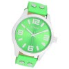 Oozoo Damen Armbanduhr Timepieces Analog Leder grn UOC1070A