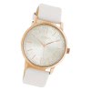 Oozoo Damen Armbanduhr Timepieces C10715 Analog Leder wei UOC10715