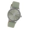 Oozoo Damen Armbanduhr Timepieces C10723 Analog Leder grn UOC10723