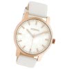 Oozoo Damen Armbanduhr Timepieces Analog Leder wei UOC10725