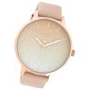 Oozoo Damen Armbanduhr Timepieces Analog Leder beige wei UOC10831
