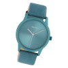 Oozoo Damen Armbanduhr Timepieces C10946 Analog Leder trkis UOC10946